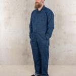 Pike Brothers work overalls, pocket and denim detail