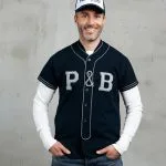 Maillot baseball marine 1938 Baseball Shirt Dark Navy Pike Brothers