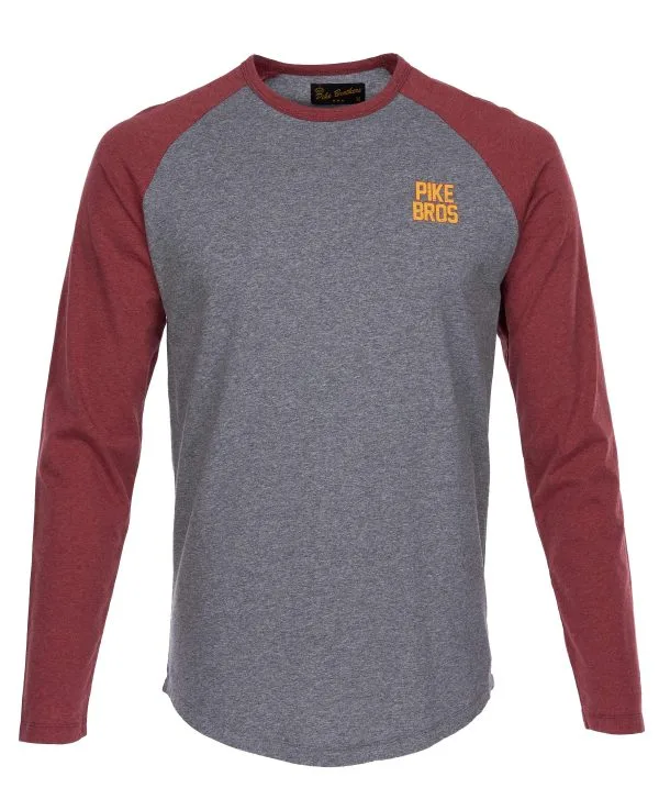 Maillot Baseball Rouge Homme - 1968 Baseball Shirt Peralta red Pike Brothers