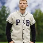 Van Buren grijs honkbalshirt 1938 honkbalshirt Van Buren grijs Pike Brothers