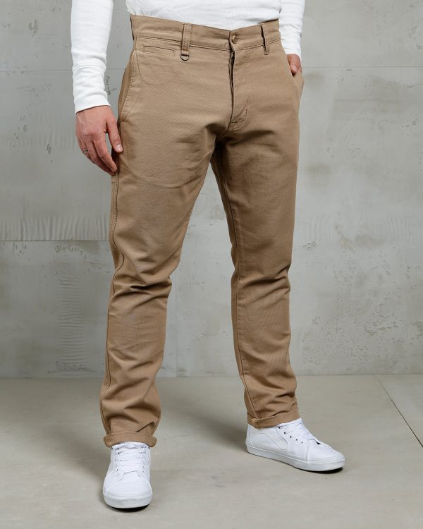 Pantalon Hazienda Beige Homme - 1908 Hazienda Pant Panama Beige Pike Brothers