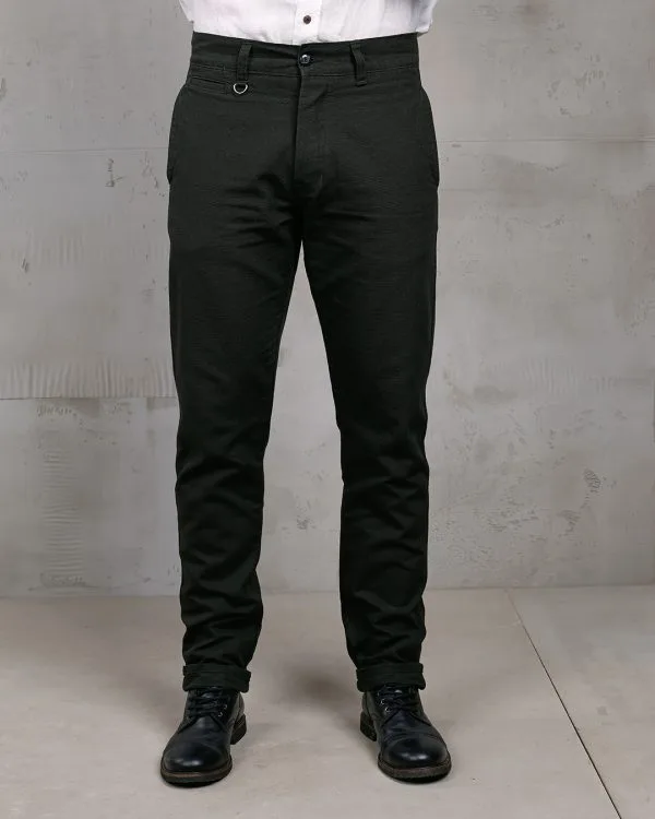Men's Gray Hazienda Pant - 1908 Hazienda Pant Panama Gray Pike Brothers