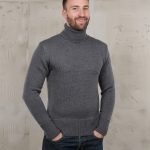 Maglione a collo alto grigio 1923 Maglione a collo alto grigio Pike Brothers
