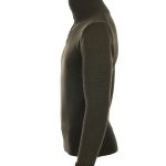 Troyer Army Green Zip-Neck Sweater, Holdfast Marseille, Official Pike Brothers Retailer