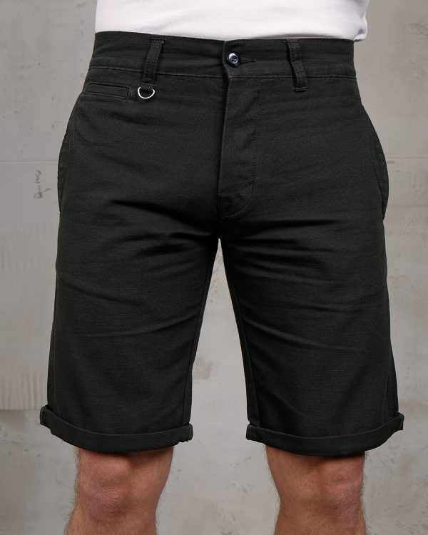 Short Hazienda Gris Homme - 1908 Hazienda Short Panama Grey Pike Brothers