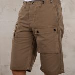 short kaki Pike Brothers, détail des poches et du tissu