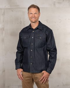 CPO denim overshirt 1967 CPO Shirt 11oz metal Pike Brothers