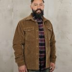 Camicia in ottone Pike Brothers, dettaglio del tessuto e delle finiture