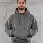 1965 PT Hoody Grey Melange Pike Brothers Hoodie