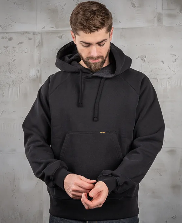 Sweat à Capuche Noir Homme - 1965 PT Hoody Black Pike Brothers