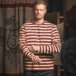Rood T-shirt met lange mouwen 1964 La Mesa rood Pike Brothers