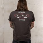 T-Shirt Vintage gris homme en jersey de coton vintage, vue de face