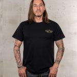 T-shirt vintage eagle noir 1969 Sports Tee Eagle Black Bday Pike Brothers