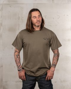T-shirt vintage eagle olive 1969 Sports Tee Eagle Olive Bday Pike Brothers