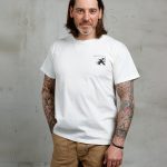 T-shirt vintage grim reaper blanc 1969 Sports Tee Grim Reaper White Pike Brothers