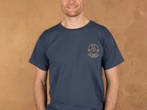 Vintage Scuba Blue T-shirt 1969 Sportshirt Scuba Blue Pike Brothers