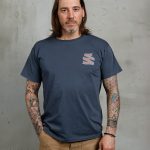 Vintage Petrol slogan T-shirt 1969 Sportshirt Zero Fucks Given Petrol Pike Brothers