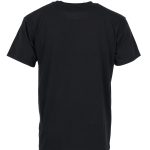 T-Shirt Vintage noir homme en jersey de coton vintage, vue de face