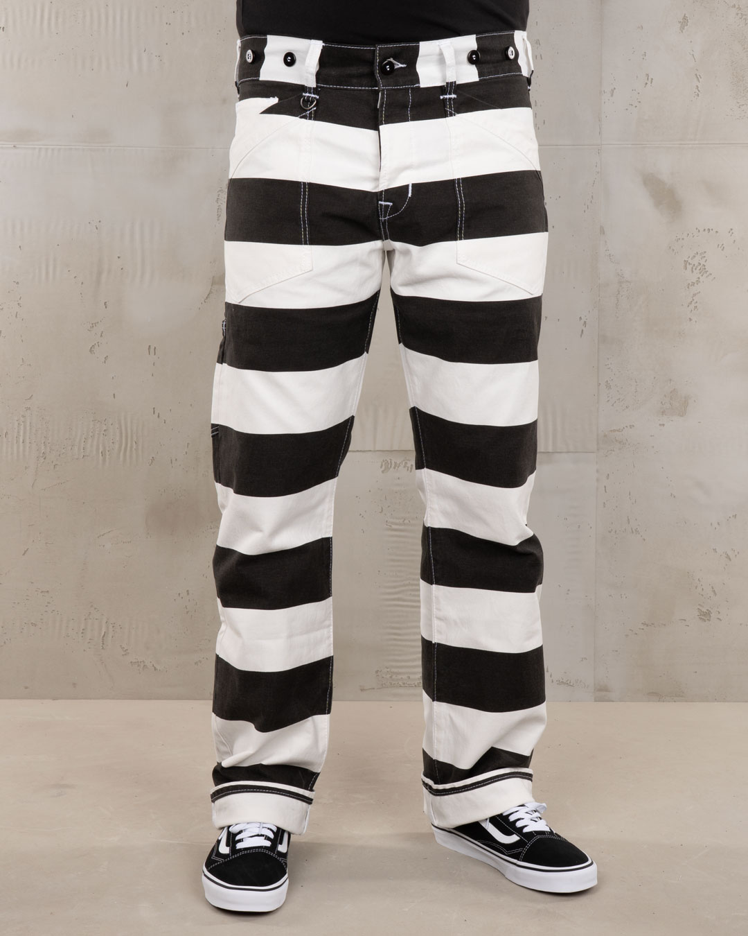 Chemise Vintage Workwear - 1936 Chopper Pant Alcatraz White Pike Brothers — vue 1